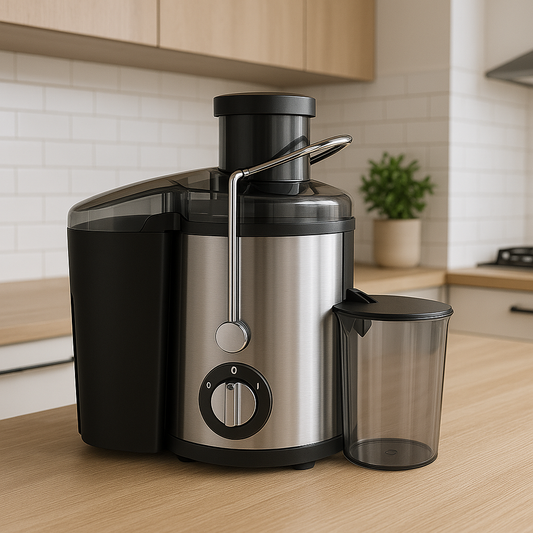 Extracteur de jus Centrifugeuse Électrique en Acier Inoxydable – 800W